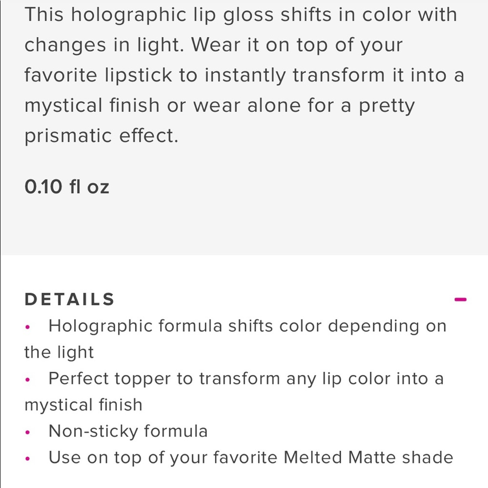 NIB Too Faced 🦄 Tears Mystical Effects Lip Topper - Picture 3 of 5